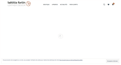 Desktop Screenshot of laetitiafortin.com